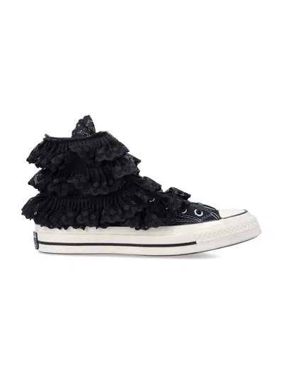 Converse Chuck Black 70 3-d Flourish Womans High Tops In Animal Print