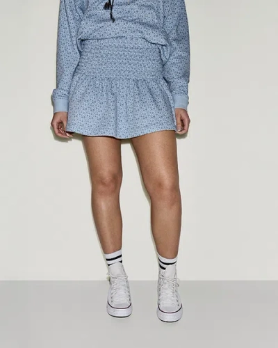 Converse Chuck Floral Skirt In Blue