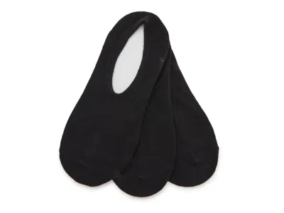 Converse Chuck No Show Socks 3 Pack In Black