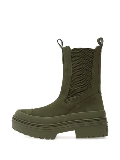 Converse Chuck Taylor All Sta Lugged Heel Chelsea Boots In Green