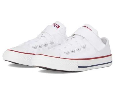 Converse Chuck Taylor All Star 1v Easy-on (little Kid) Boys Shoes White/white/natural 2 : 1.5 Little Kid M, C
