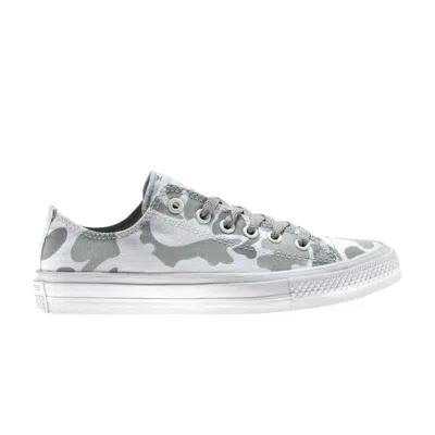 Pre-owned Converse Chuck Taylor All Star 2 Low 'grey Camo' | White | Men's Size 10.5