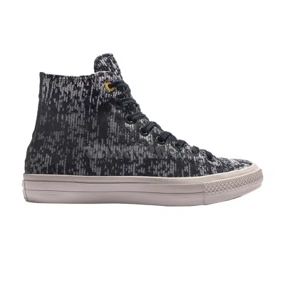 Pre-owned Converse Chuck Taylor All Star 2 Rubber High Top In Black
