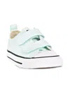 Converse Chuck Taylor All Star 2v Ox Td "teal Tint/natural" Sneakers In Blue