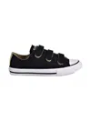 Converse Chuck Taylor All Star 3v Ox Street Sneakers In Black