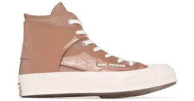 Pre-owned Converse Chuck Taylor All Star 70 Hi Feng Chen Wang (women's) Sneakers In Cafe Au Lait/egret/cameo Rose