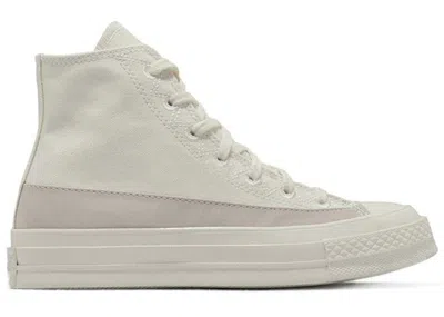 Pre-owned Converse Chuck Taylor All Star 70 Hi Hiking Stitch Sneakers In Egret/desert Sand