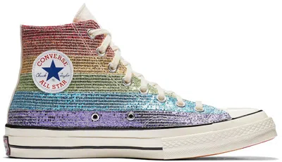 Pre-owned Converse Chuck Taylor All Star 70 Hi Miley Cyrus Pride (2018) (women's) Sneakers In Multi