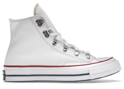 Pre-owned Converse Chuck Taylor All Star 70 Hi Pglang Sneakers In White/irish Cream/navy Blue