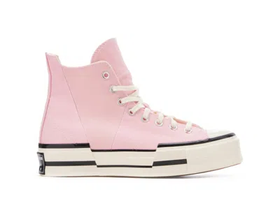 Pre-owned Converse Chuck Taylor All Star 70 Hi Plus Sneakers In Sunrise Pink/egret