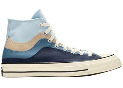 Pre-owned Converse Chuck Taylor All Star 70 Hi The Great Outdoors Sneakers In Chambray Blue/farro