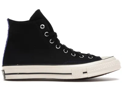 Pre-owned Converse Chuck Taylor All Star 70 Hi Undefeated Fundamentals Sneakers In Black/egret