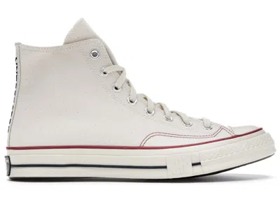 Pre-owned Converse Chuck Taylor All Star 70 Hi Undefeated Fundamentals Sneakers In Parchment/egret