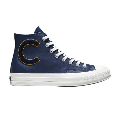 Pre-owned Converse Chuck Taylor All Star 70 Hi 'wordmark Wool' In Blue