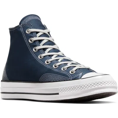 Converse Chuck Taylor® All Star® 70 High Top Sneaker In Navy/fossilized/fossilized