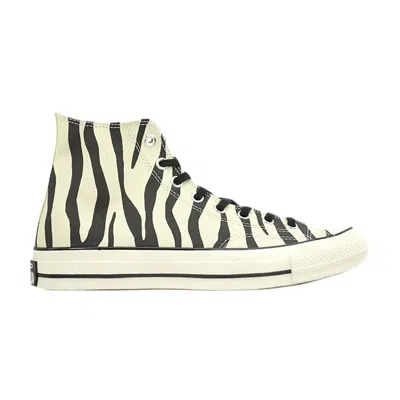 Pre-owned Converse Chuck Taylor All Star 70 High 'zebra' | Cream | Men's Size 13 In White