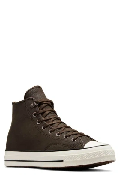 Converse Chuck Taylor® All Star® 70 Leather High Top Sneaker In Fresh Brew/fresh Brew