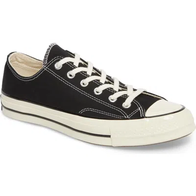 Converse Men's Chuck 70 Low-top Sneakers In Black/black/egret