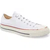 Converse Men's Chuck Taylor Low Top Sneakers From Finish Line In Optical White