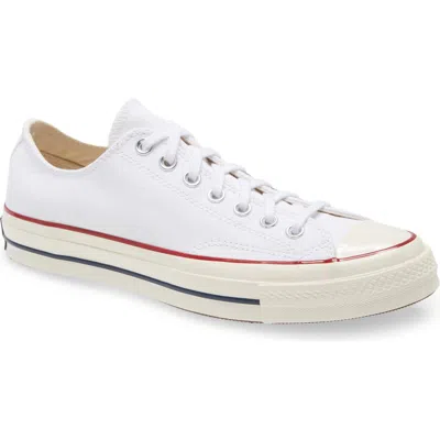 Converse Men's Chuck Taylor Low Top Sneakers From Finish Line In Optical White