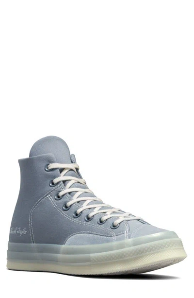 Converse Chuck Taylor® All Star® 70 Marquis High Top Sneaker In Lunar Grey/ Silver/ Egret