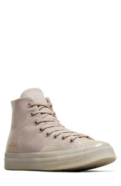 Converse Chuck Taylor® All Star® 70 Marquis High Top Sneaker In Stone/ Beach Stone/ Stone