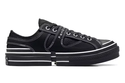 Pre-owned Converse Chuck Taylor All Star 70 Ox 2-in-1 Feng Chen Wang Black In Black/black/egret