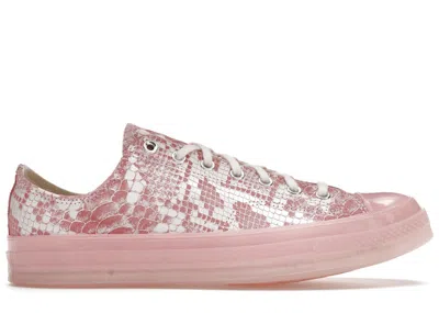 Pre-owned Converse Chuck Taylor All Star 70 Ox Golf Wang Python Pink Sneakers In Pink Dogwood/vintage White