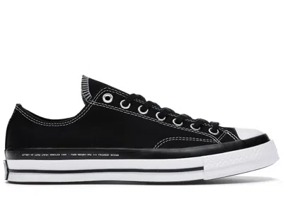 Pre-owned Converse Chuck Taylor All Star 70 Ox Moncler Fragment Sneakers In Black/white In Multi
