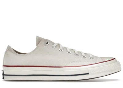 Pre-owned Converse Chuck Taylor All Star 70 Ox Sneakers In Parchment/garnet/egret