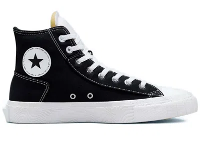 Pre-owned Converse Chuck Taylor All Star Alt Canvas Sneakers In Black/white