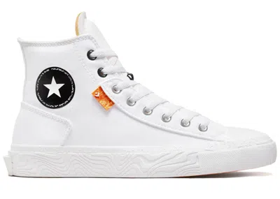 Pre-owned Converse Chuck Taylor All Star Alt Canvas Sneakers In White/black