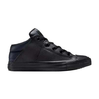 Pre-owned Converse Chuck Taylor All Star Axel Mid Gs 'triple Black' | Kid's Size 5