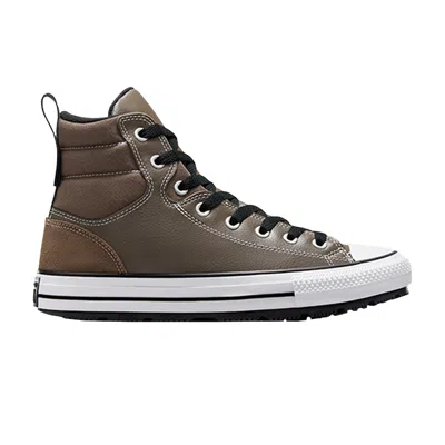 Pre-owned Converse Chuck Taylor All Star Berkshire Boot High 'engine Smoke' In Brown