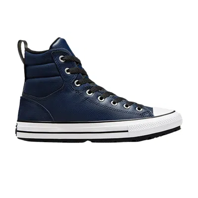 Pre-owned Converse Chuck Taylor All Star Berkshire Boot High 'obsidian' In Blue