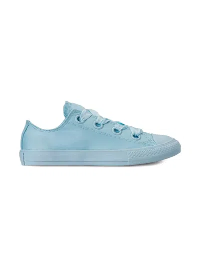 Converse Kids' Chuck Taylor All Star Big Eyelets Ox Sneakers In Blue