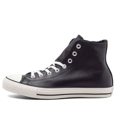 Converse Chuck Taylor All Star 'black Leather Fur'