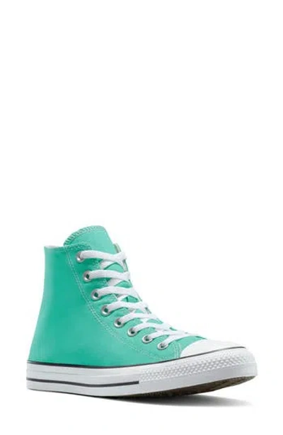 Converse Chuck Taylor All Star Canvas High Top Sneaker In Green