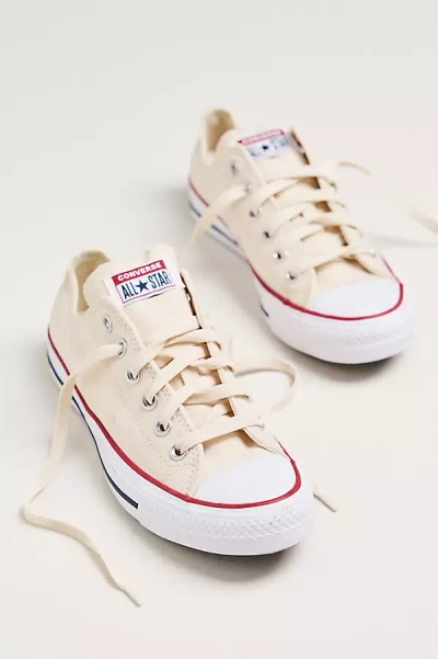 Converse Chuck Taylor All-star Canvas Low-top Sneakers In Neutral