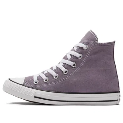 Converse Chuck Taylor All Star Canvas Shoes Grey/purple