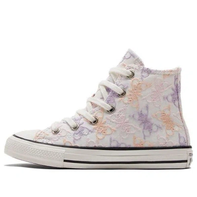 Converse Chuck Taylor All Star Canvas Shoes K 'pink Purple'