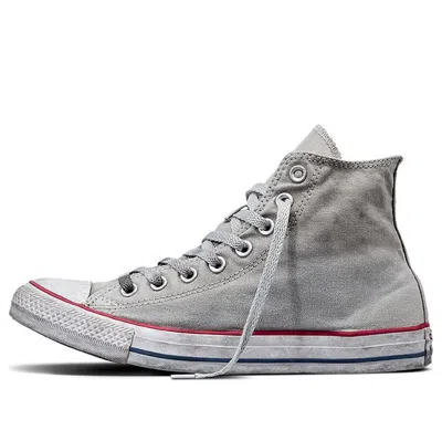 Converse Chuck Taylor All Star Canvas Smoke High Top 'white' In Gray