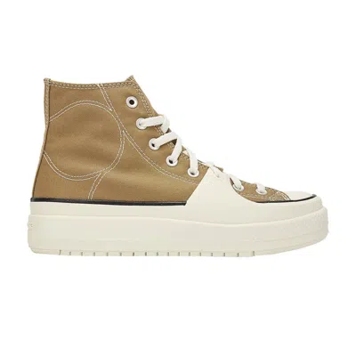 Pre-owned Converse Chuck Taylor All Star Construct High 'roasted' In Tan