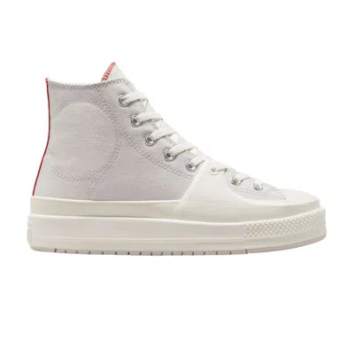 Pre-owned Converse Chuck Taylor All Star Construct High 'sport Remastered - Pale Putty' In Grey