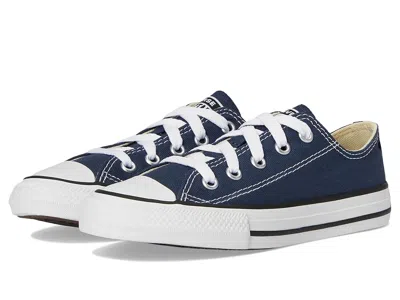 Converse Chuck Taylor All Star Core Ox (little Kid) Boy Kids Shoes Navy : 3 Little Kid M, Canvas In Blue