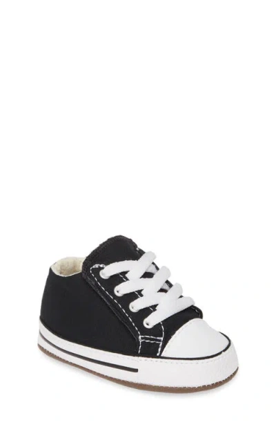 Converse Chuck Taylor® All Star® Cribster Canvas Crib Shoe In Black/natural Ivory/white