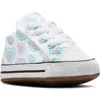 Shop Converse Chuck Taylor® All Star® Cribster Sneaker In White/purple/cyber Teal