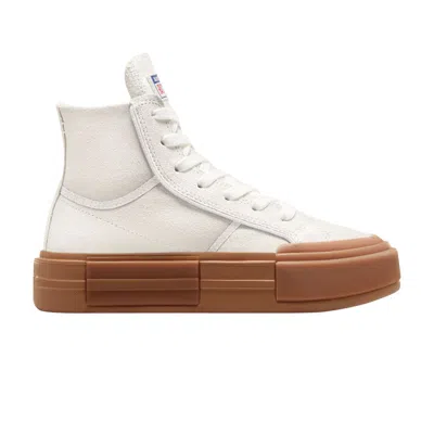 Pre-owned Converse Chuck Taylor All Star Cruise Suede High 'egret Gum Honey' In Cream