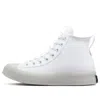 Converse White Chuck 70 Leather Sneakers In White