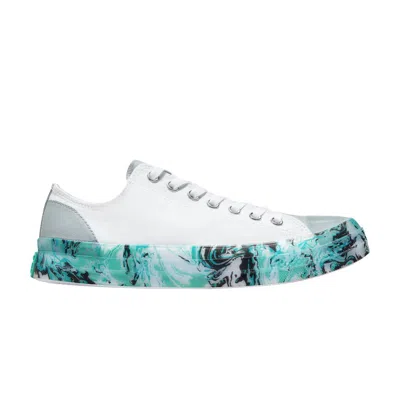 Pre-owned Converse Chuck Taylor All Star Cx Low 'marbled' In White